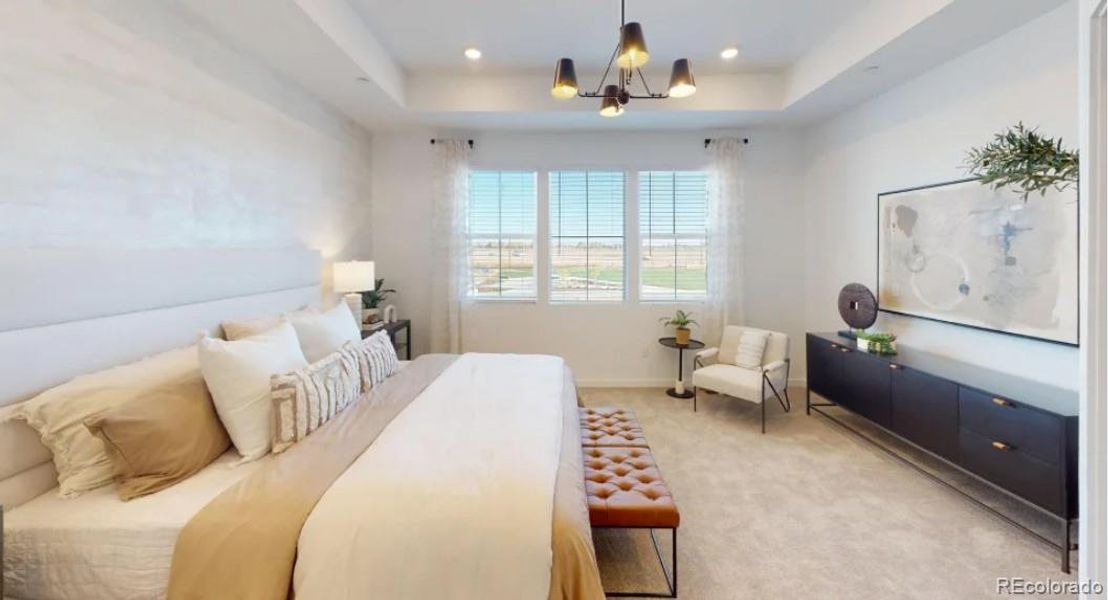 Primary Bedroom - Model Photo Primary Bedroom - Model Photo