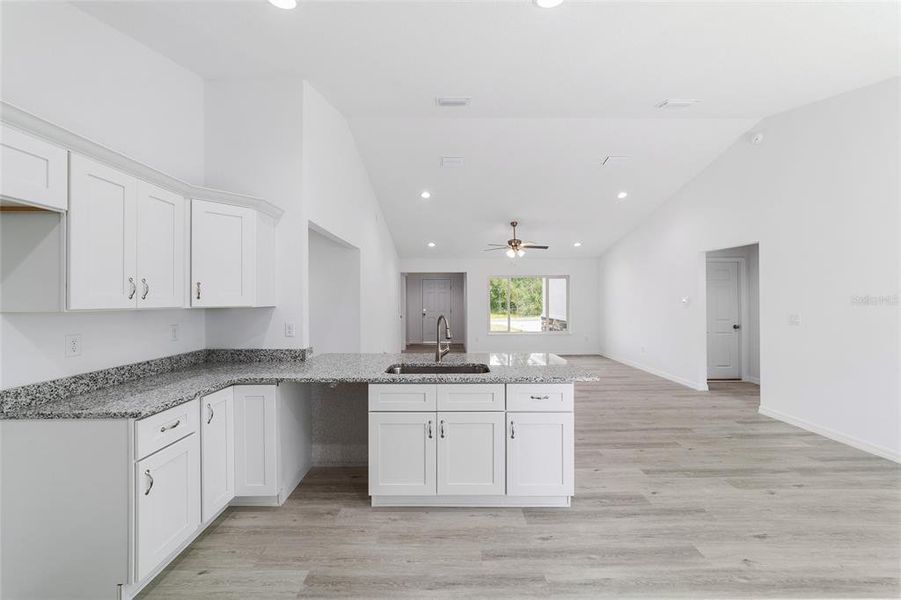 Furnished interior view inside a new home in , Silver Springs (Image 10).
