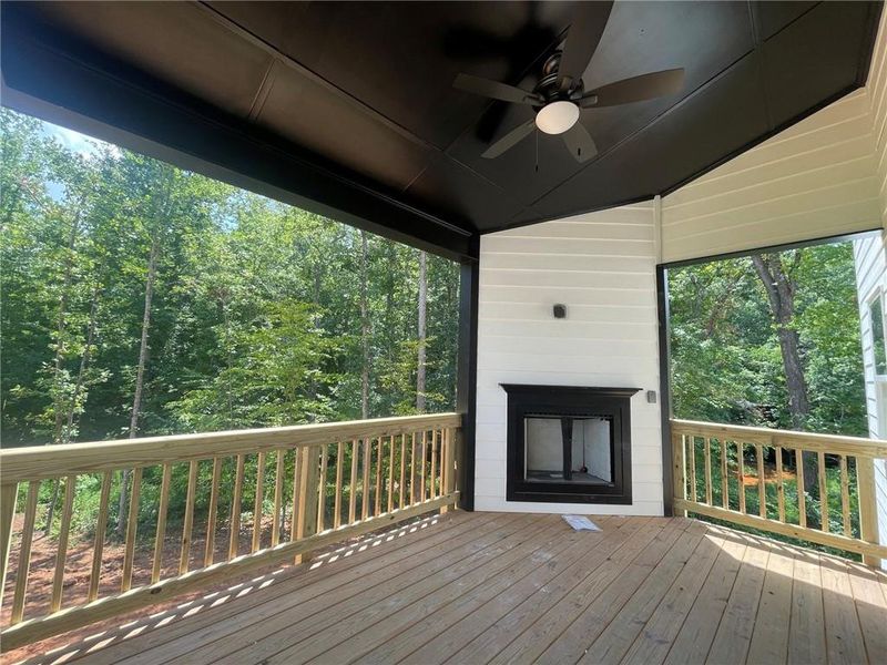 Exterior details and patio area of a home in , Cumming (Image 3). Exterior details and patio area of a home in , Cumming (Image 3).