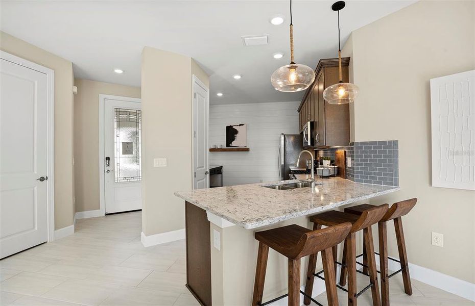 Furnished interior view inside a new home in Talon Preserve on Palmer Ranch, Nokomis (Image 8). Furnished interior view inside a new home in Talon Preserve on Palmer Ranch, Nokomis (Image 8).