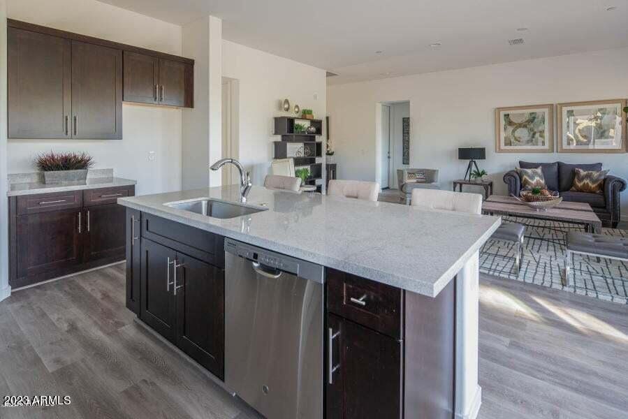 Staged Kitchen