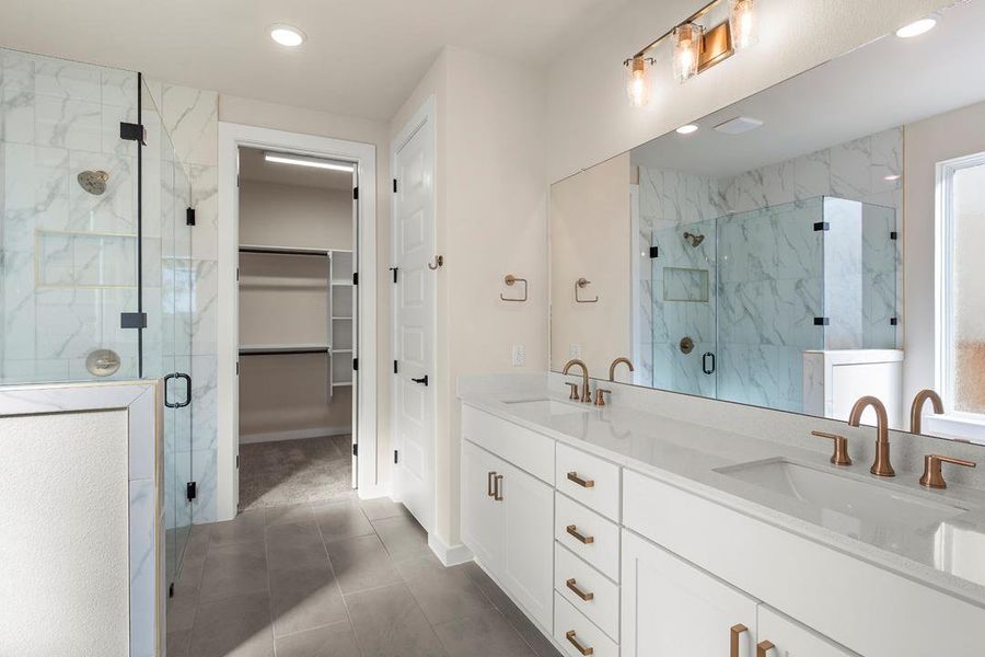 Furnished interior view inside a new home in Terrace Collection at Heritage, Dripping Springs (Image 9). Furnished interior view inside a new home in Terrace Collection at Heritage, Dripping Springs (Image 9).