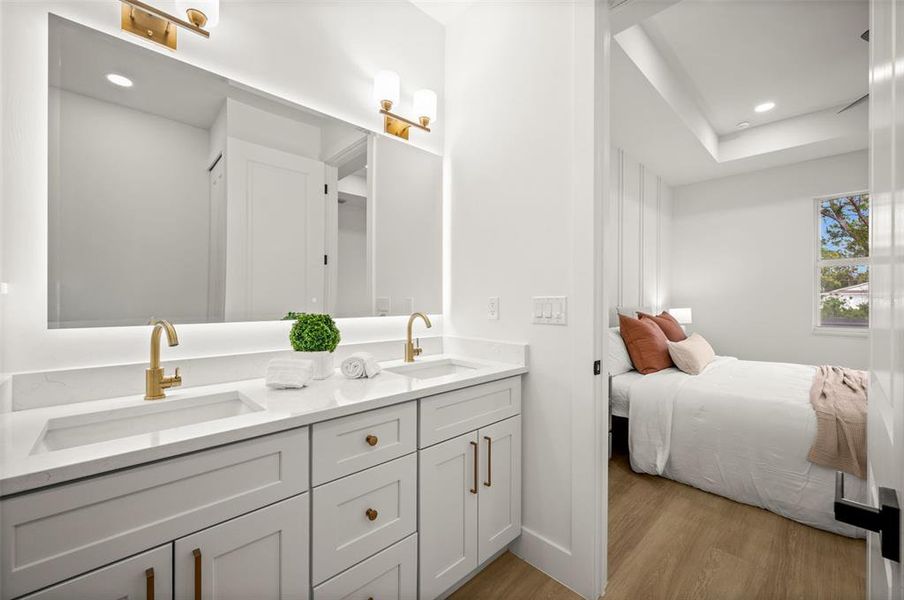 Furnished interior view inside a new home in , Lehigh Acres (Image 18).