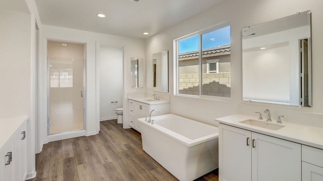 Representative furnished interior of a home built from the Residence 3003 by D.R. Horton in Havenwood, North Charleston (Image 13).