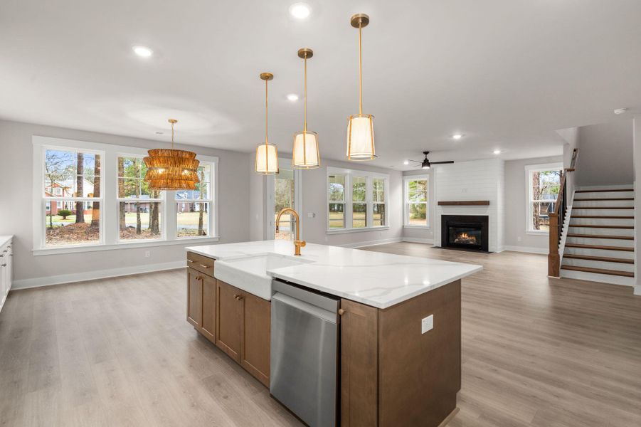Furnished interior view inside a new home in , Mount Pleasant (Image 9).