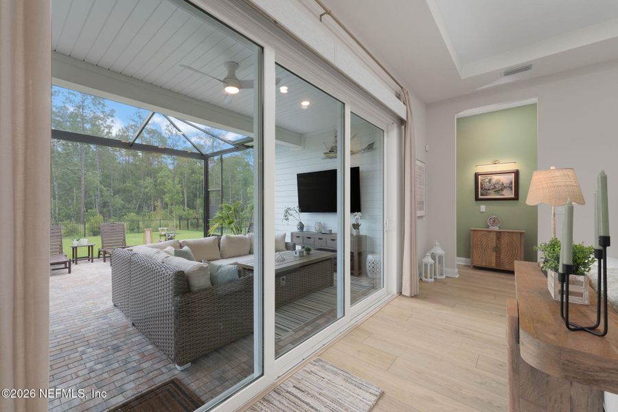 Furnished interior view inside a new home in , St. Augustine (Image 7).