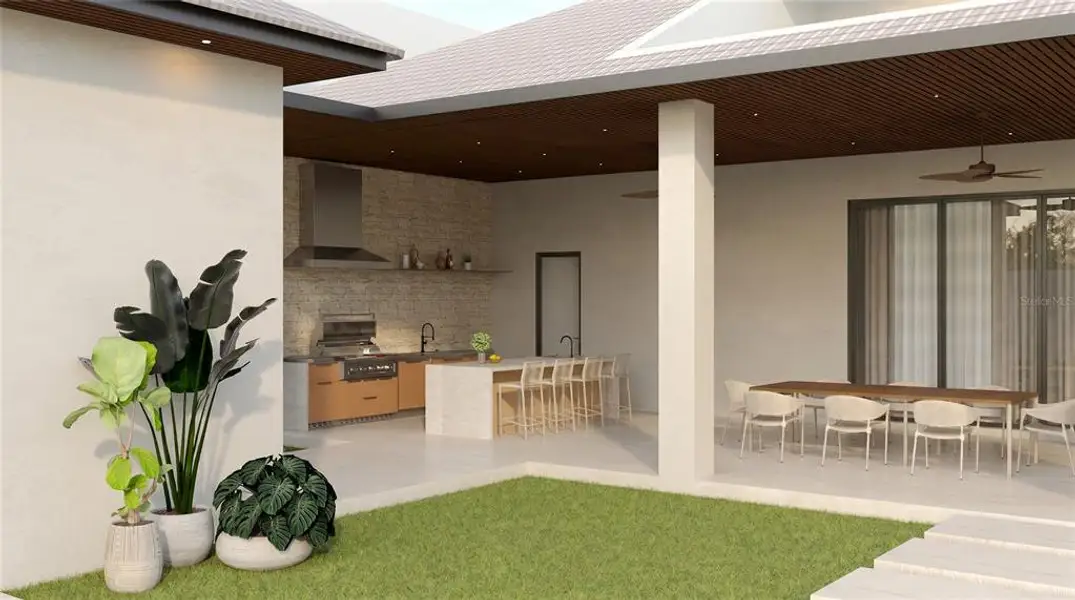 Exterior details and patio area of a home in , Montverde (Image 4). Exterior details and patio area of a home in , Montverde (Image 4).