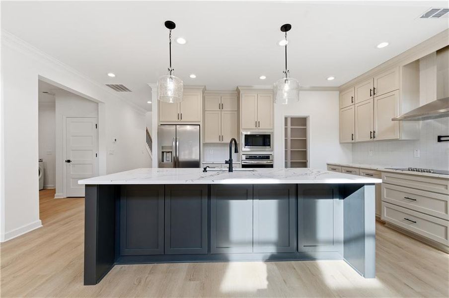 Furnished interior view inside a new home in , Griffin (Image 10). Furnished interior view inside a new home in , Griffin (Image 10).