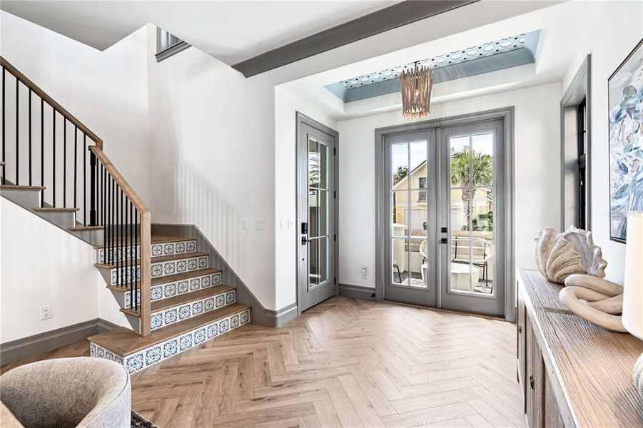 Furnished interior view inside a new home in , Palm Coast (Image 16).