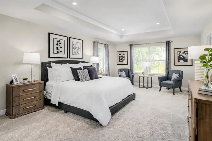 Representative furnished interior of a home built from the Columbia by Ryan Homes in Three Rivers, Murfreesboro (Image 13).