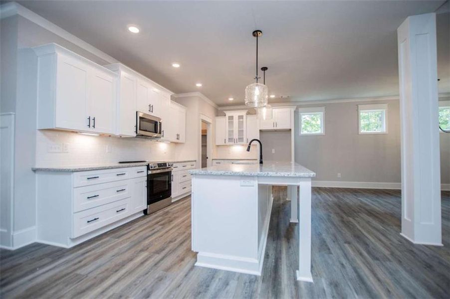 Furnished interior view inside a new home in , Douglasville (Image 14).