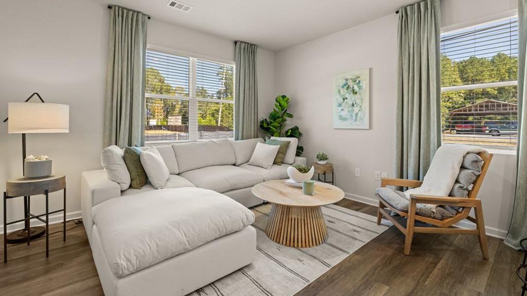 Furnished interior view inside a new home in Old Summerville Village, Rome (Image 16).