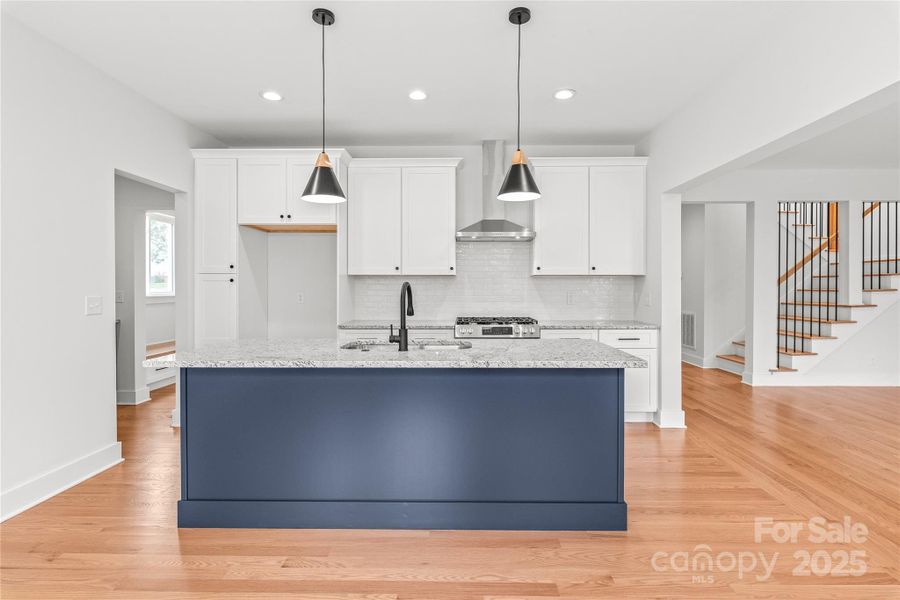 Furnished interior view inside a new home in , Hickory (Image 12).
