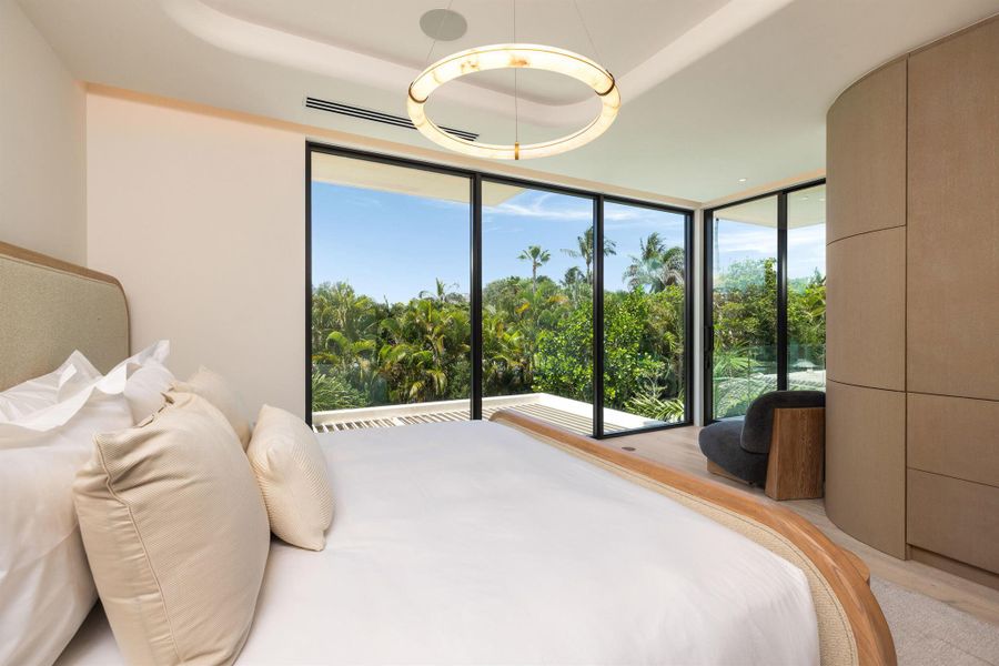 Furnished interior view inside a new home in , Delray Beach (Image 16).