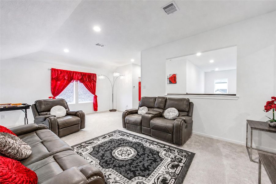 Furnished interior view inside a new home in Harvest Green, Richmond (Image 37).