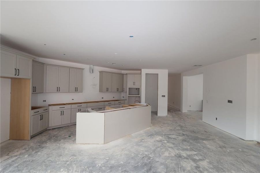 In-progress construction of a new home in Maple Grove at Towne Lake, Woodstock, GA (Image 6).
