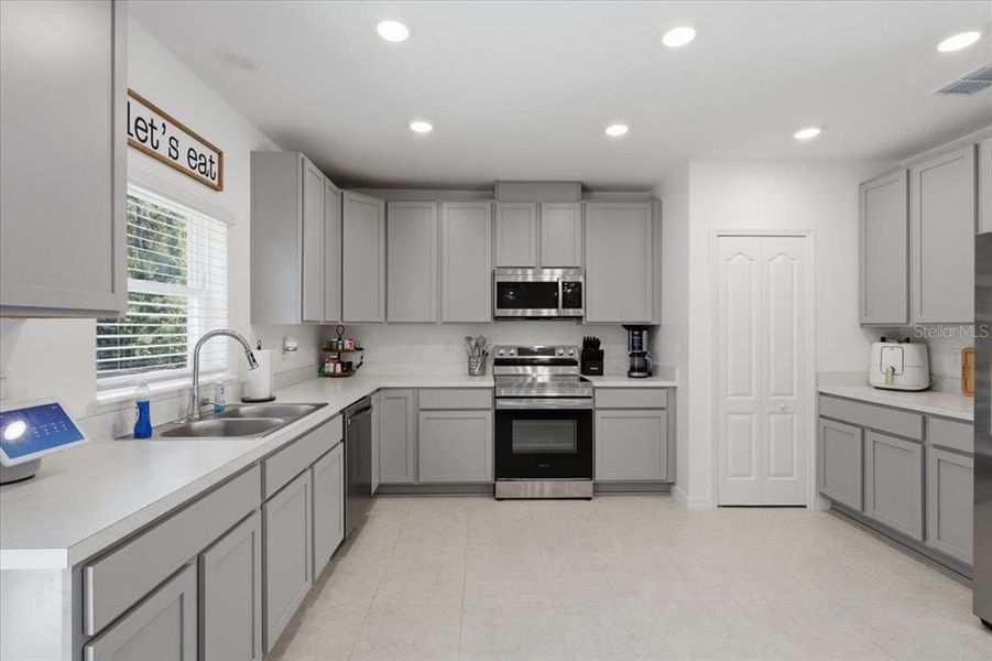 Furnished interior view inside a new home in Flagler Estates, Hastings (Image 10).