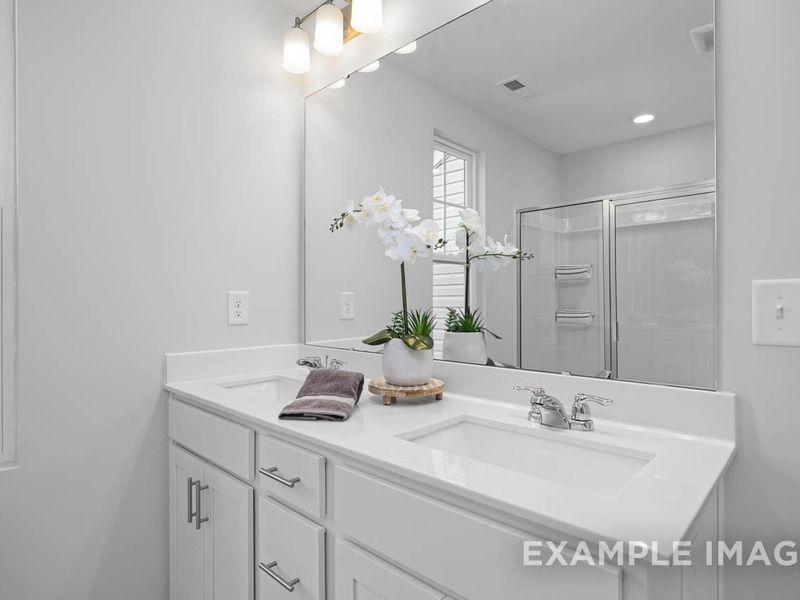 Furnished interior view inside a new home in Gregory Village Townhomes, Lillington (Image 16).