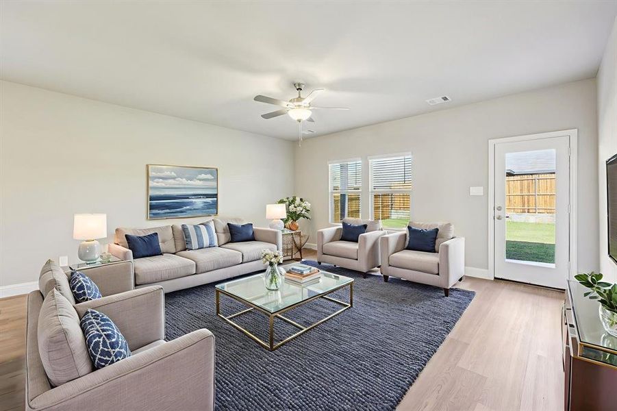 Photo is not of the actual home, but is an inspirational photo of builder’s model home and may depict options, furnishings, and/or decorator features that are not included.