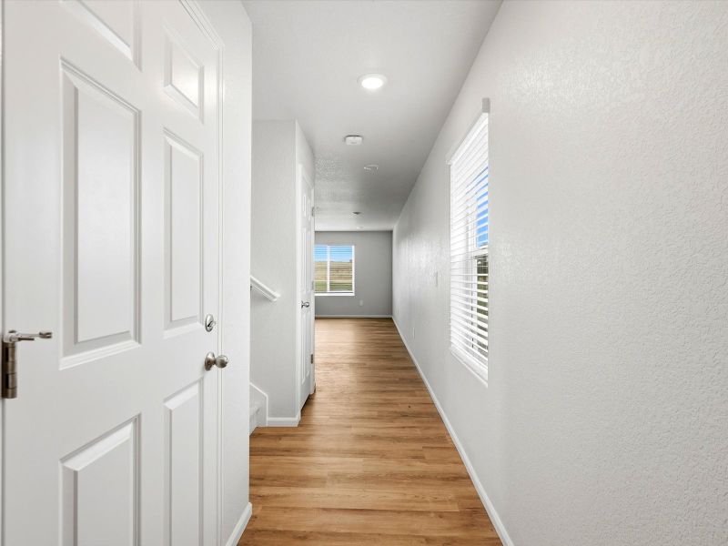Spacious, unfurnished interior of a new home in Lorson Ranch: The Trail Collection, Colorado Springs (Image 14). Spacious, unfurnished interior of a new home in Lorson Ranch: The Trail Collection, Colorado Springs (Image 14).