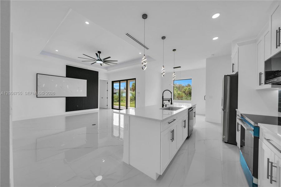 Furnished interior view inside a new home in , Lehigh Acres (Image 5).