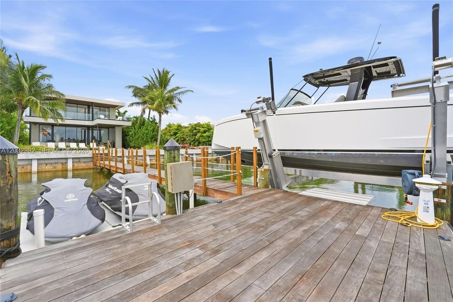 Exterior details and patio area of a home in , Miami Beach (Image 27). Exterior details and patio area of a home in , Miami Beach (Image 27).