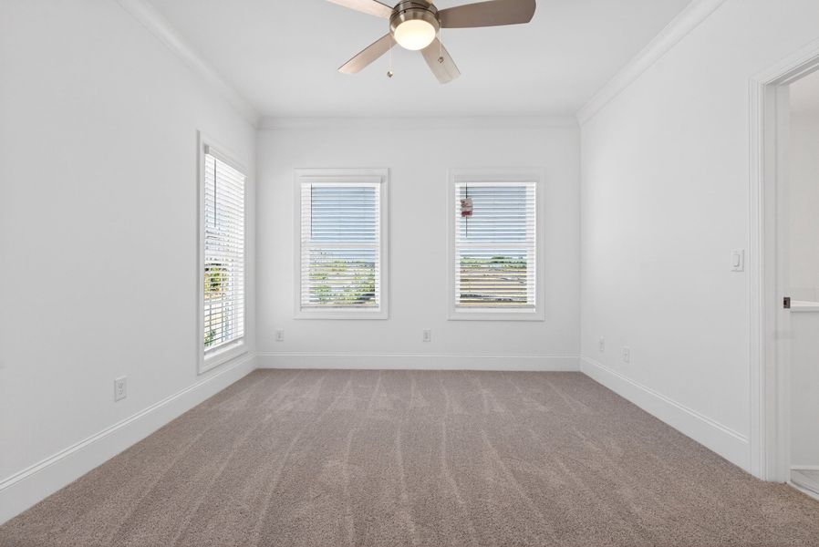 Representative unfurnished interior of a home built from the The Grayson III by The Providence Group in Waterhaven, Cumming (Image 37). Representative unfurnished interior of a home built from the The Grayson III by The Providence Group in Waterhaven, Cumming (Image 37).