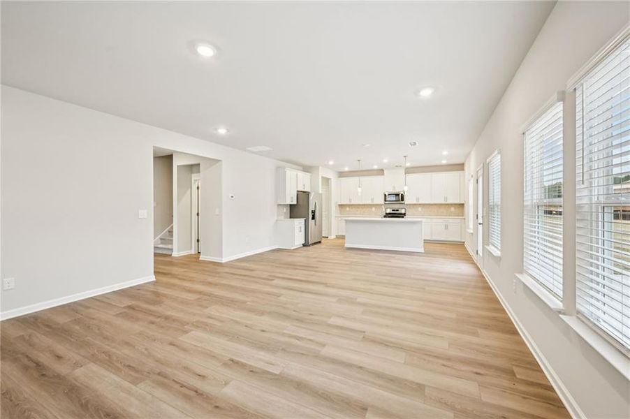 Spacious, unfurnished interior of a new home in Parkside at Grayson, Grayson (Image 32).
