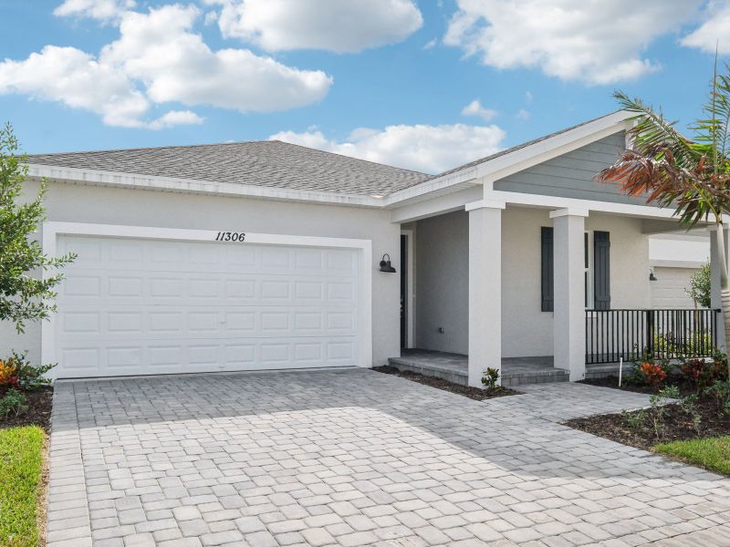 Exterior of the Bergamo floorplan at 11306 NW Firefly Court