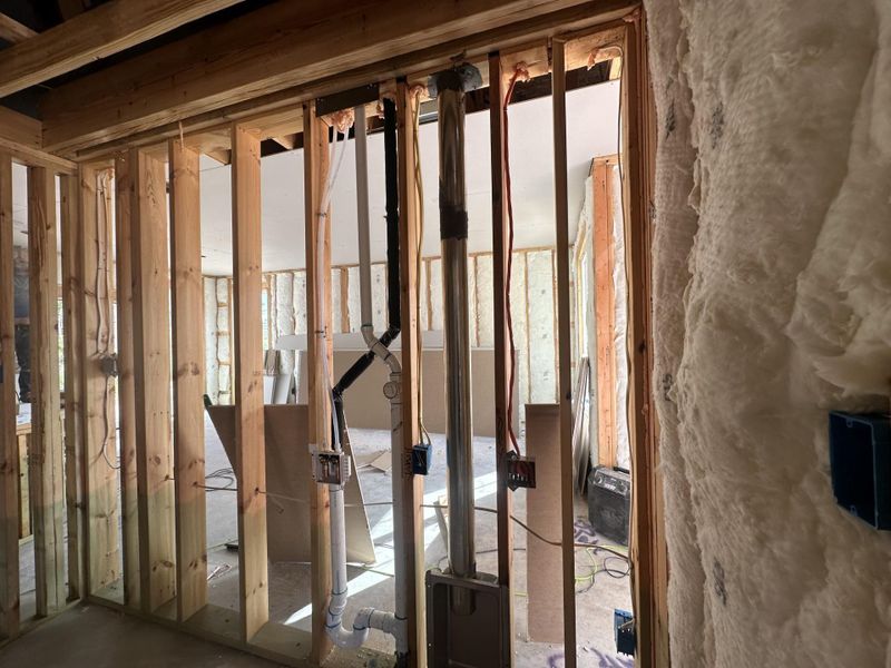In-progress construction of a new home in Rockbridge East, Huntsville, TX (Image 14).