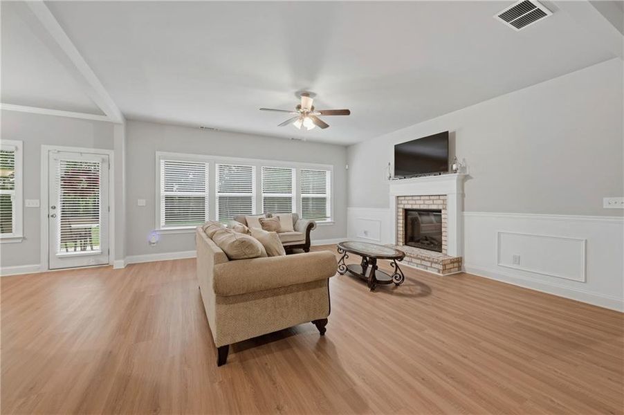 Furnished interior view inside a new home in , McDonough (Image 46).