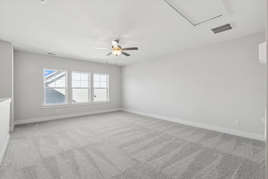 Spacious, unfurnished interior of a new home in Nexton – Midtown – The Garden Collection, Summerville (Image 29). Spacious, unfurnished interior of a new home in Nexton – Midtown – The Garden Collection, Summerville (Image 29).