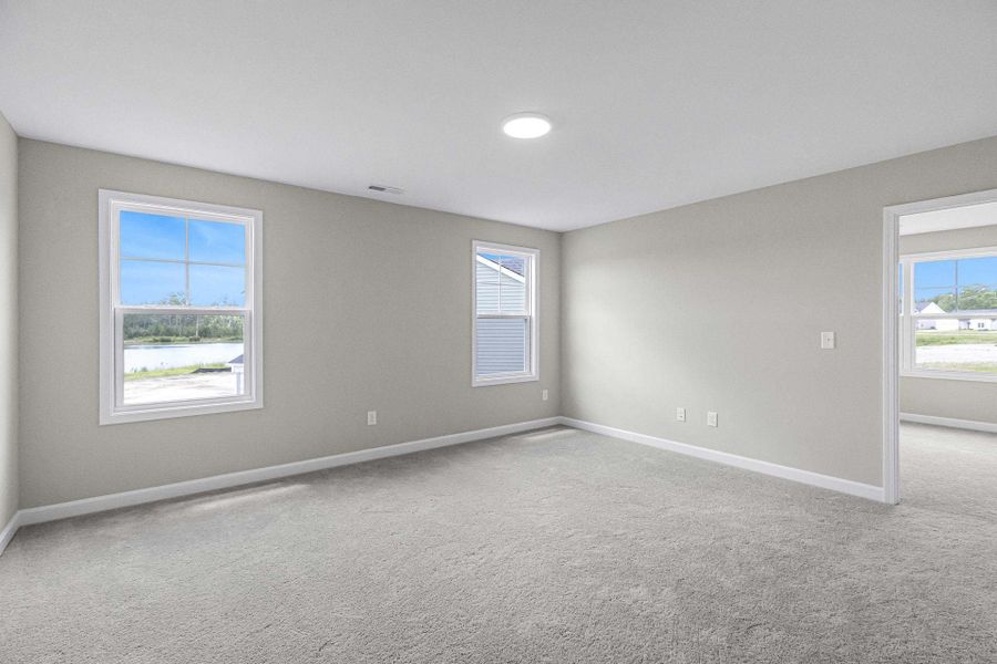 Representative unfurnished interior of a home built from the Magnolia by Caviness & Cates Communities in Bartlett Manor, Youngsville (Image 199).