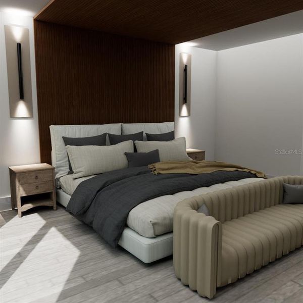 Furnished interior view inside a new home in , Ocala (Image 7).