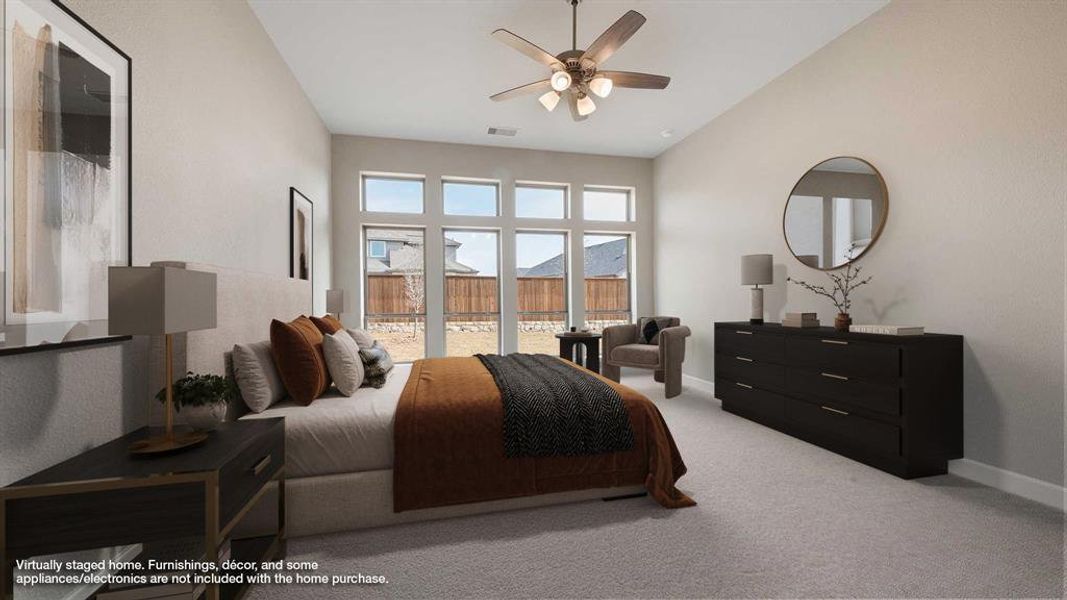 Furnished interior view inside a new home in North Sky, Celina (Image 25).