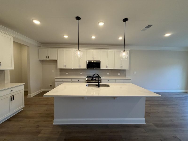 Furnished interior view inside a new home in Villas at Dawsonville Townhomes, Dawsonville (Image 4).