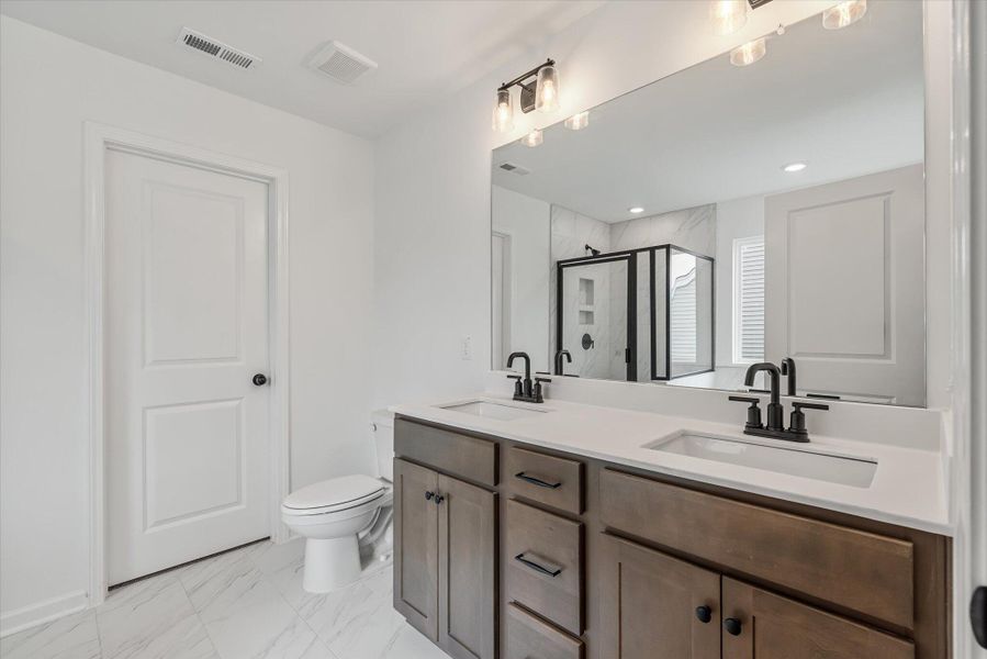 Furnished interior view inside a new home in Parker's Preserve, Ridgeville (Image 7). Furnished interior view inside a new home in Parker's Preserve, Ridgeville (Image 7).