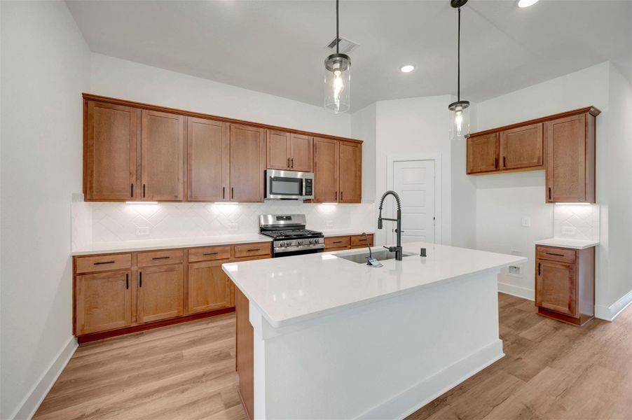 Furnished interior view inside a new home in Sorella, Tomball (Image 8).