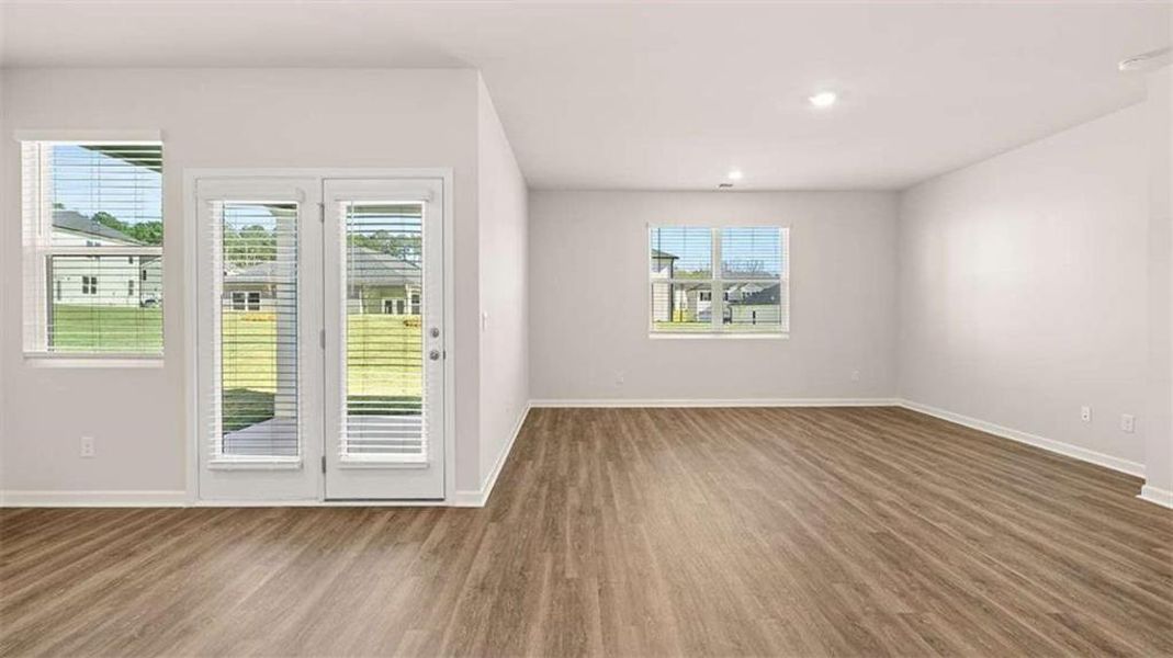 Spacious, unfurnished interior of a new home in Oakchase at Hampton, Hampton (Image 29). Spacious, unfurnished interior of a new home in Oakchase at Hampton, Hampton (Image 29).