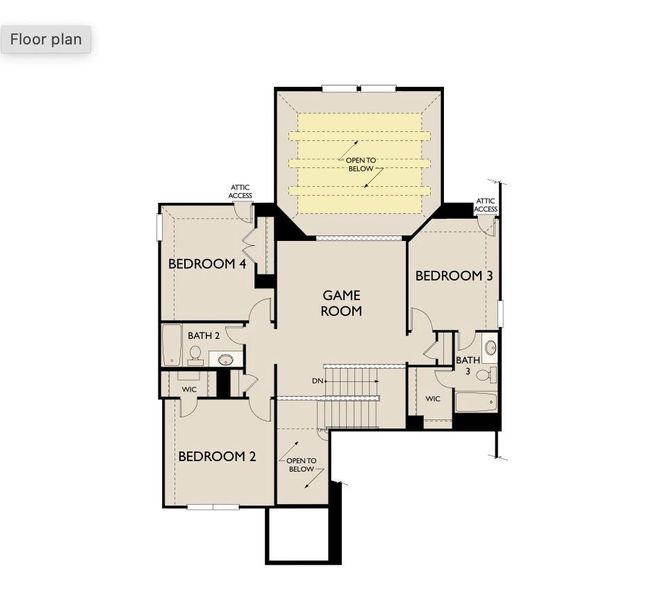 The Tyler floor plan The Tyler floor plan