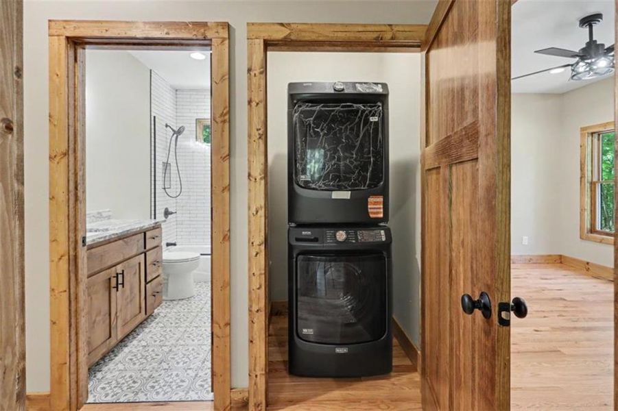 Furnished interior view inside a new home in , Blairsville (Image 15).