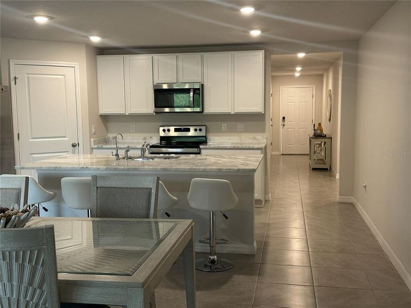 Furnished interior view inside a new home in Silverstone North, Palmetto (Image 8).