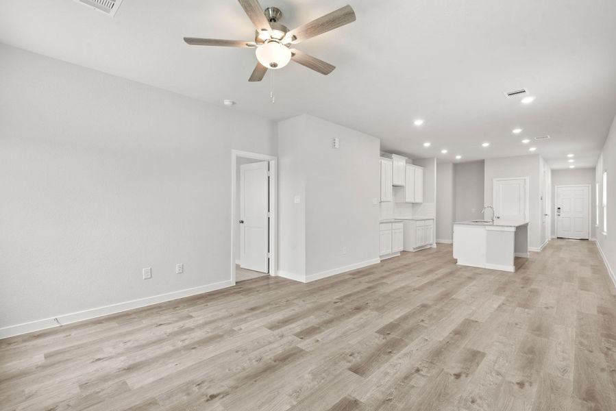 Spacious, unfurnished interior of a new home in Barrett Crossing, Crosby (Image 17). Spacious, unfurnished interior of a new home in Barrett Crossing, Crosby (Image 17).