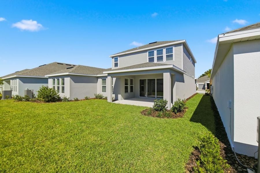 Representative exterior details of a home built from the Cumberland by Taylor Morrison in Harvest at Ovation, Winter Garden (Image 26). Representative exterior details of a home built from the Cumberland by Taylor Morrison in Harvest at Ovation, Winter Garden (Image 26).