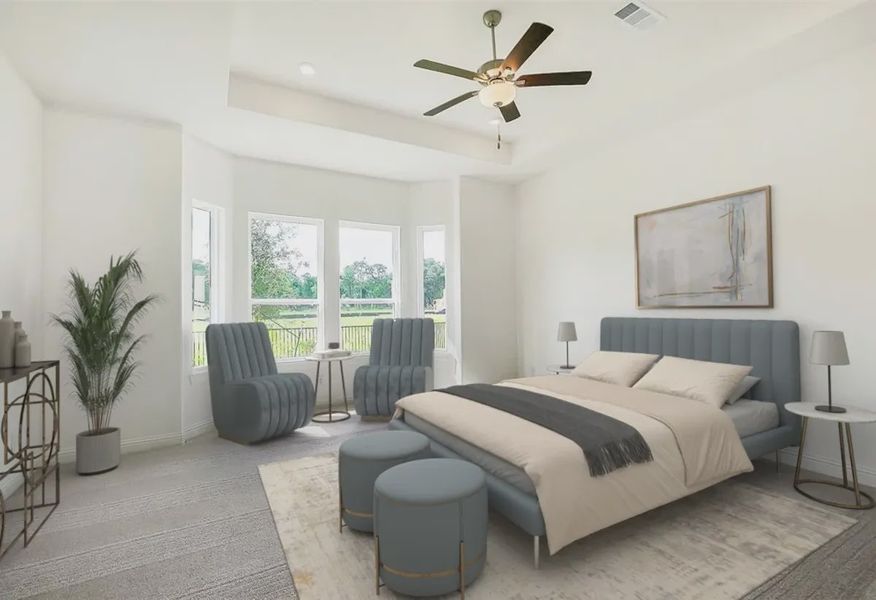 Primary Suite Virtually Staged - 2 of 24
