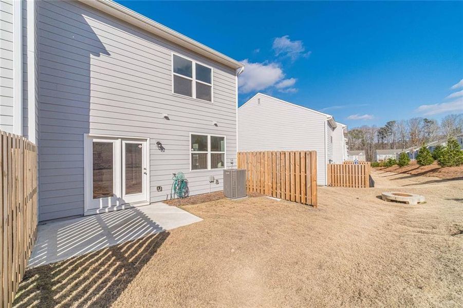 Exterior details and patio area of a home in , Winder (Image 4).