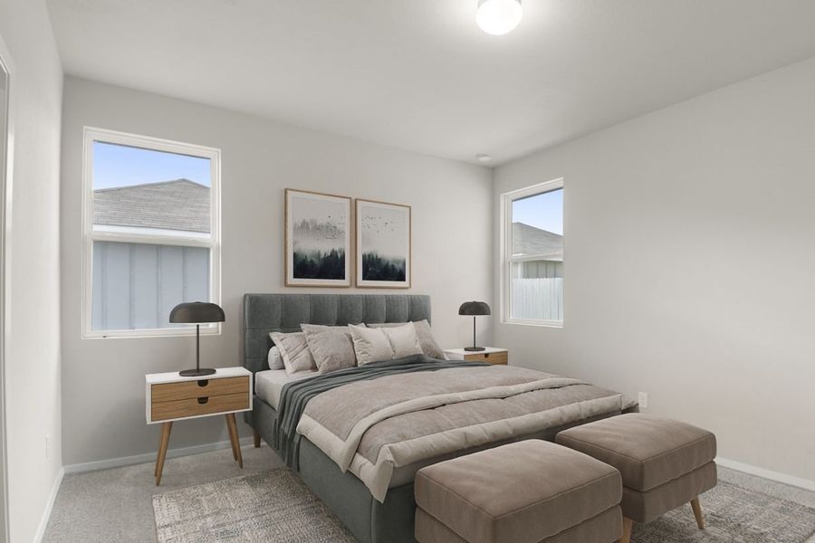 Furnished interior view inside a new home in Casetta Ranch, Kyle (Image 7).