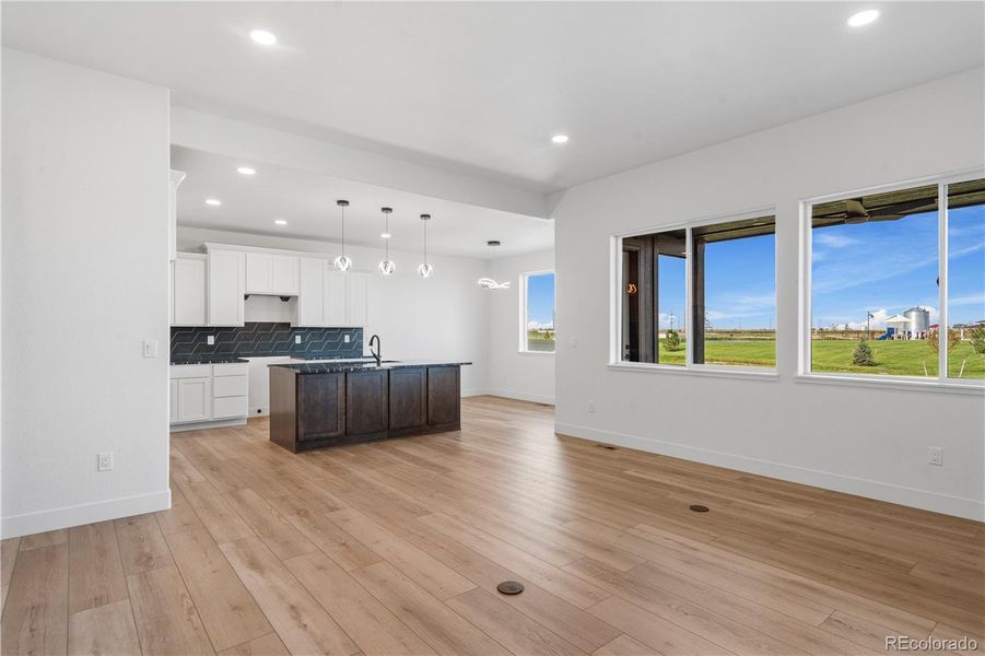 Furnished interior view inside a new home in , Fort Morgan (Image 8).