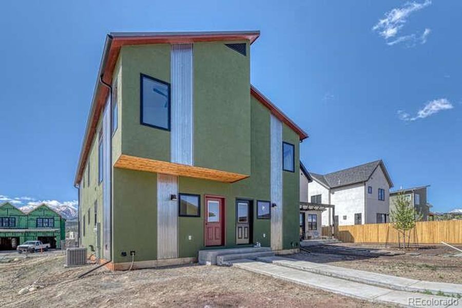 Front exterior of a new home in , Salida, CO, highlighting curb appeal (Image 21). Front exterior of a new home in , Salida, CO, highlighting curb appeal (Image 21).