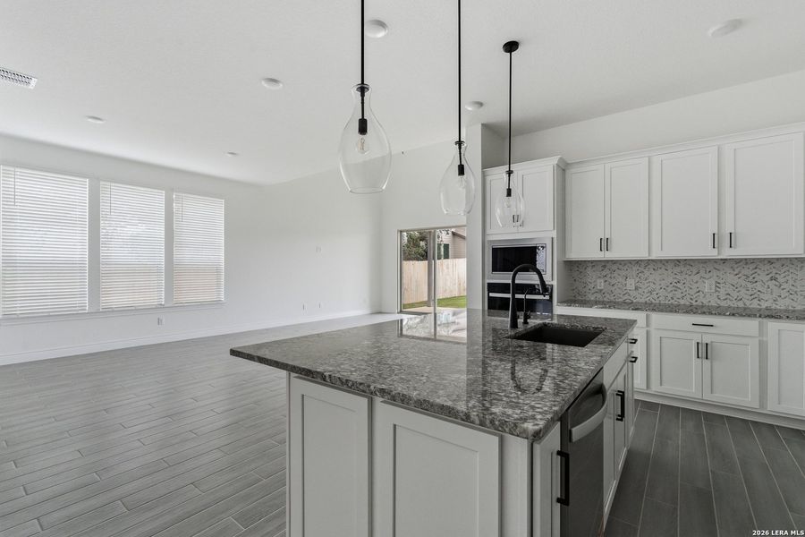 Furnished interior view inside a new home in Davis Ranch, San Antonio (Image 6).